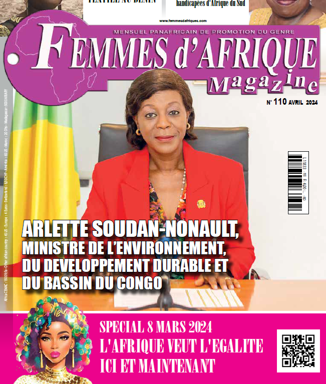 Interview de la Ministre Soudan-Nonault réalisée par le Magazine Femme d'Afrique