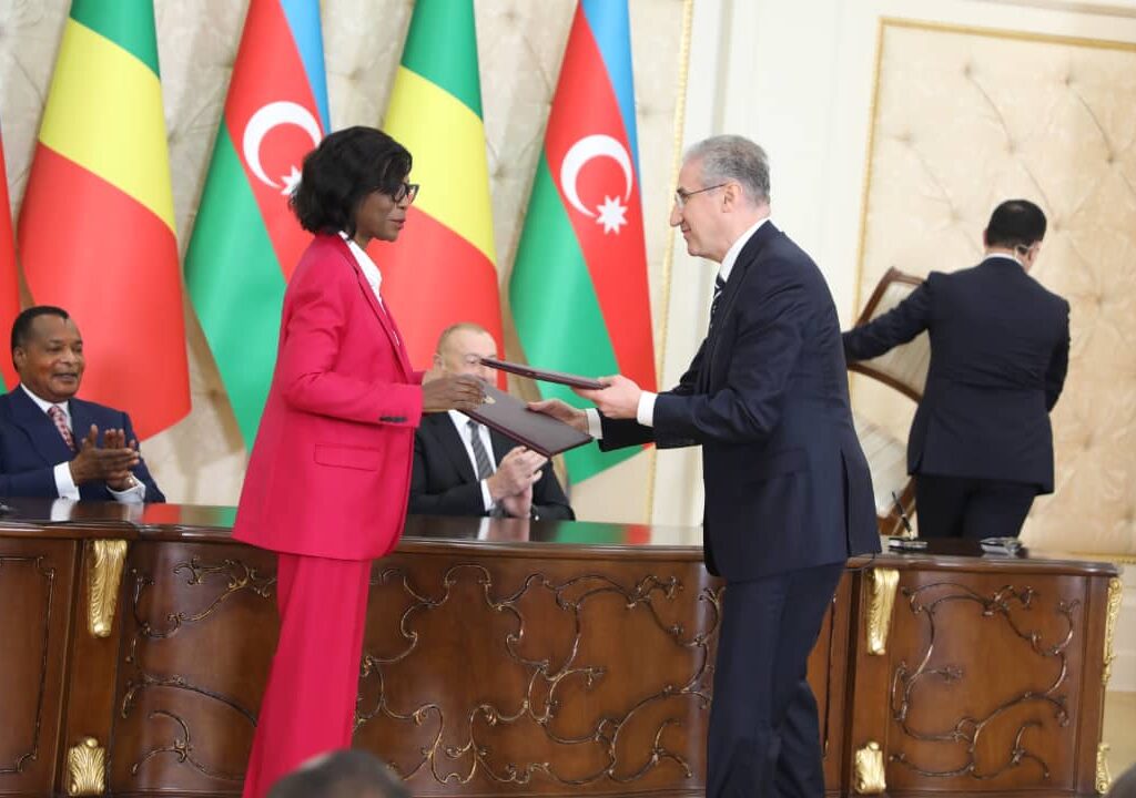 Signature d’un protocole d’intention entre la République du Congo et la République d’Azerbaidjan dans les domaines de l’environnement et du développement durable