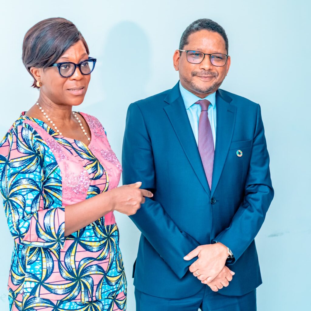 La Ministre Soudan-Nonault a reçu M. ABDOURAMANE DIALLO, coordinateur Résident du Système des Nations unies La Ministre Soudan-Nonault a reçu M. ABDOURAMANE DIALLO, coordinateur Résident du Système des Nations unies